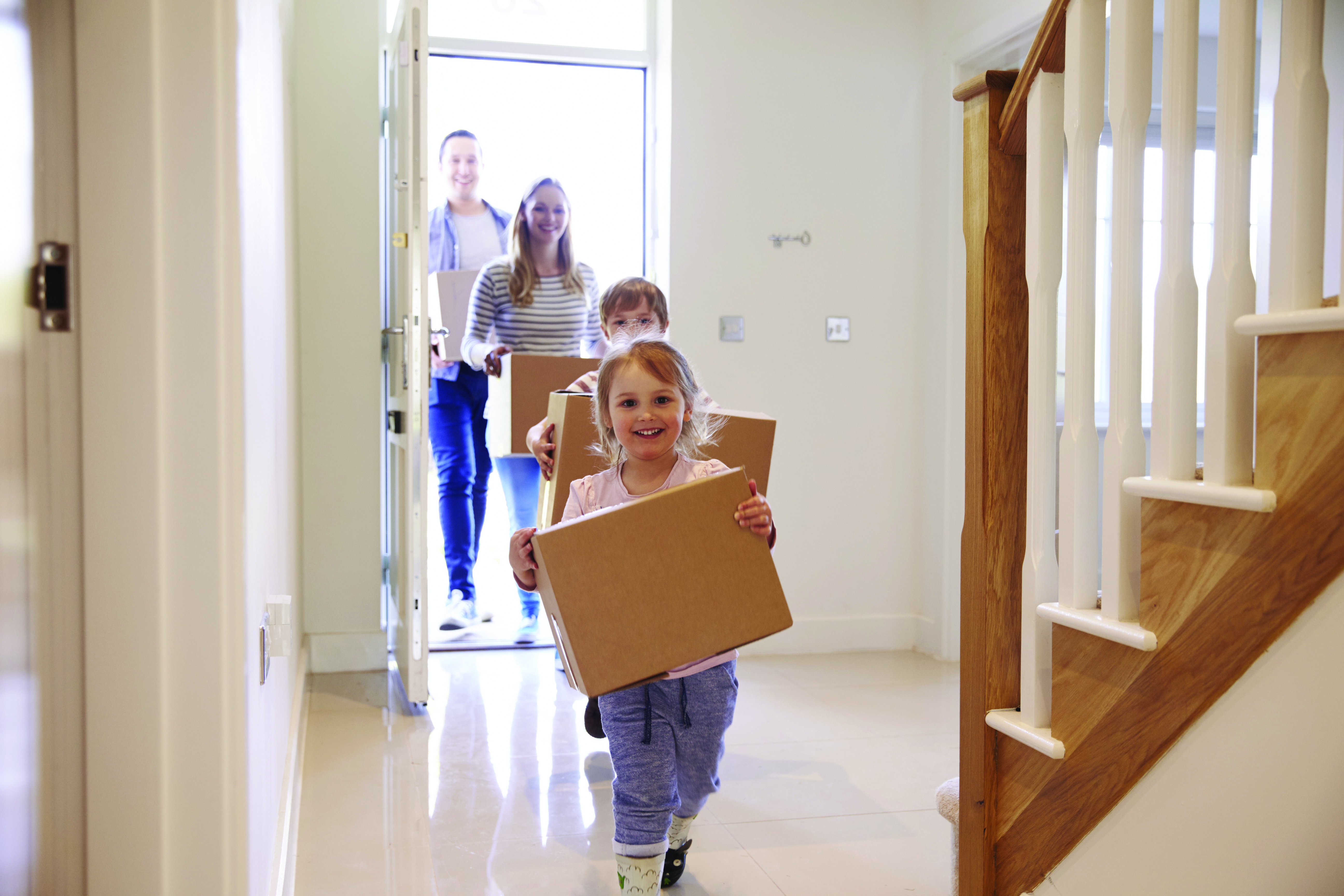 family moving in