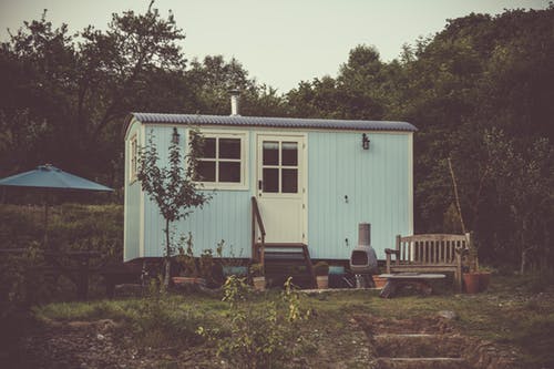 blue bungalow