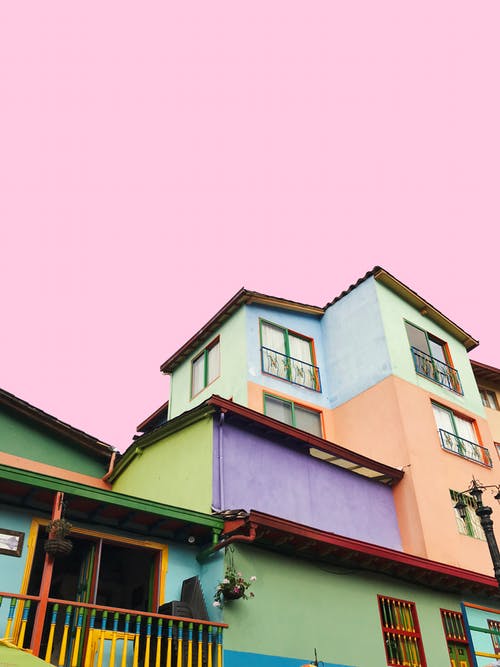 colourful house