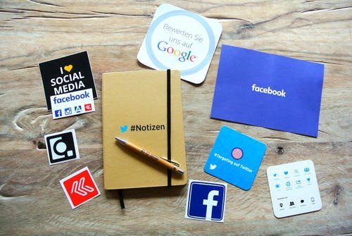 social media stickers